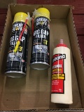 (2) cans great stuff filler and wood glue