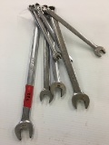 8 piece Snap On standard wrenches