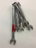 9 piece Snap On metric wrenches