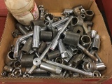 Various assorted sockets