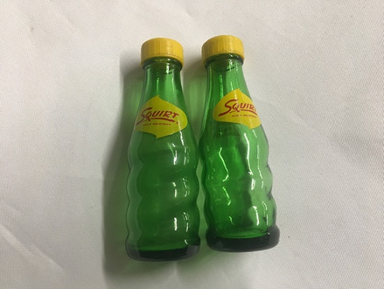 Squirt Salt and Pepper Shakers
