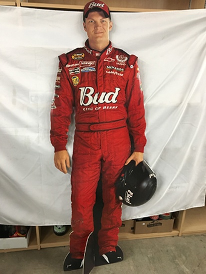 6 ft. Tall Cardboard Budweiser Poster (Dale Earnhardt, Jr)