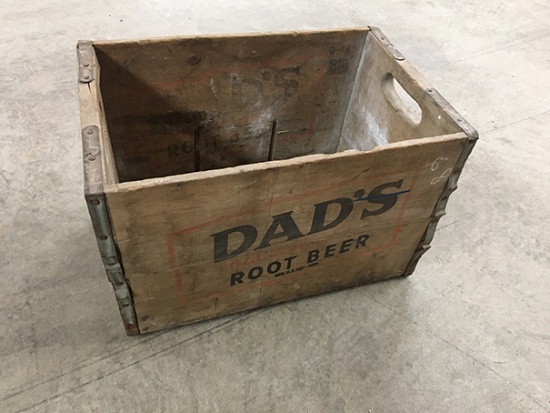 Dads Root Beer Crate, Quincy, IL
