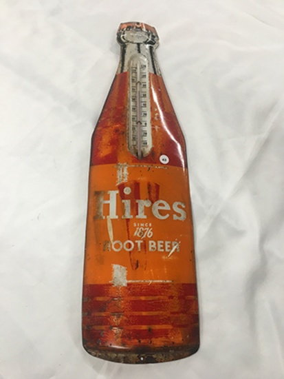 8  x 28 in. Vintage Hires Root Beer Thermometer