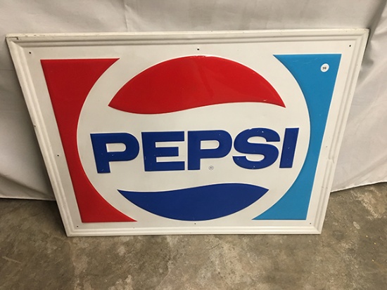 30 x 23 in. Pepsi Sign, Stout PM1143