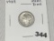 1929  Mercury Dime