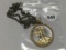 1943 Walking Liberty Half, Gold Plated, Cheap Bezel Necklace