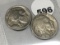 1916, 1920 Buffalo Nickels