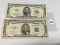 1953 Red & Blue Seal $5 Bills