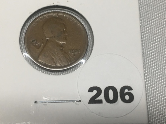 1921-S Lincoln Cent