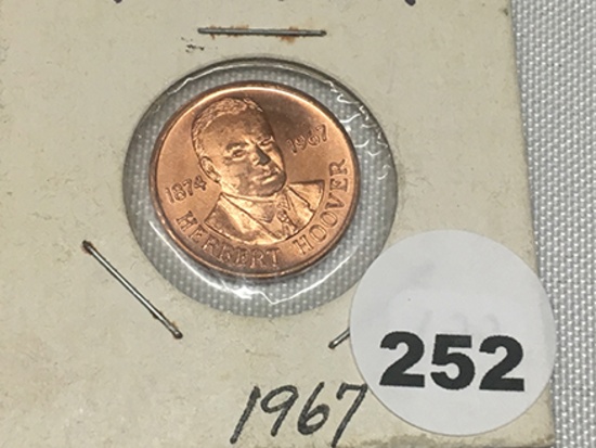 1967 Hoover Coin