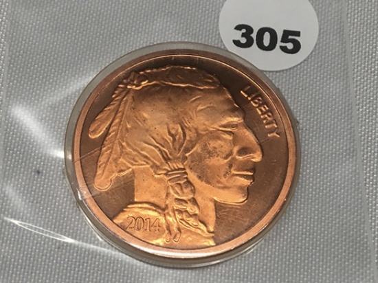1oz Copper Indian