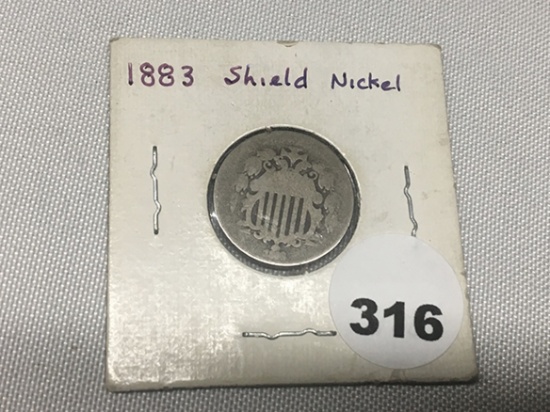 1883 Shield Nickel