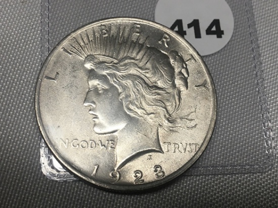 1923 Peace Dollar UNC
