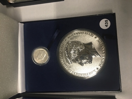 1964 Kennedy Half & 50th Annv. Medal