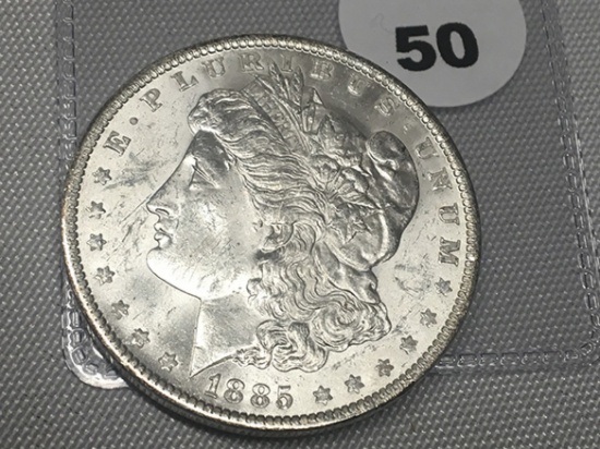 1885-O Morgan Dollar, UNC