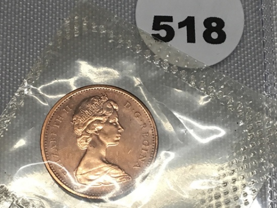 1965 Proof Candian Cent