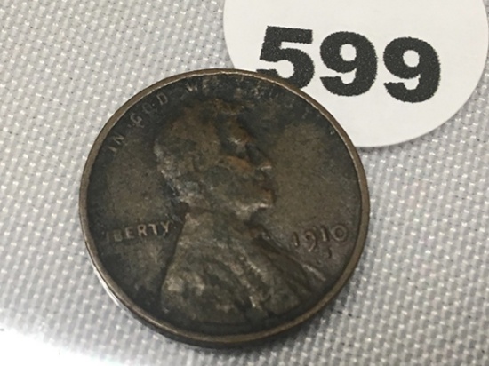 1910-S Lincoln Cent