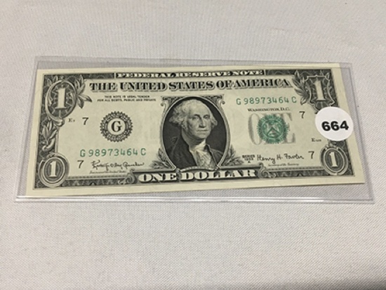 1963-A $1 Bill, UNC