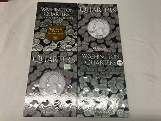 (4) Washington Quarter (Books Only)