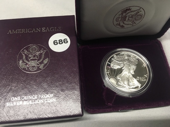 1993 Proof Silver Eagle