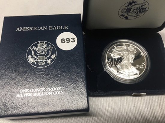 2001 Proof Silver Eagle