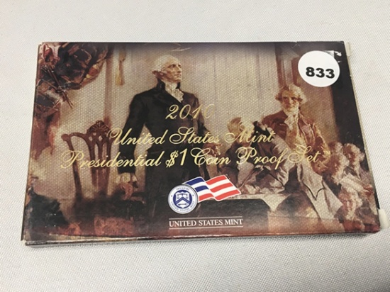 2010 Presidential Dollar Proof Set