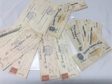 Marietta, Ohio Early 1900's Bank Receipts