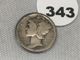 1926-D  Mercury Dime