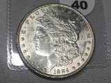 1884 Morgan Dollar, UNC
