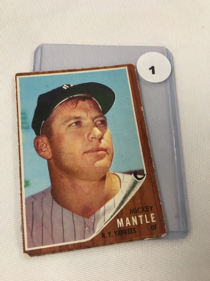 1962 Topps Mickey Mantle #200