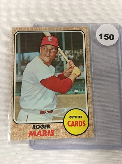 1968 Topps #330, Roger Maris