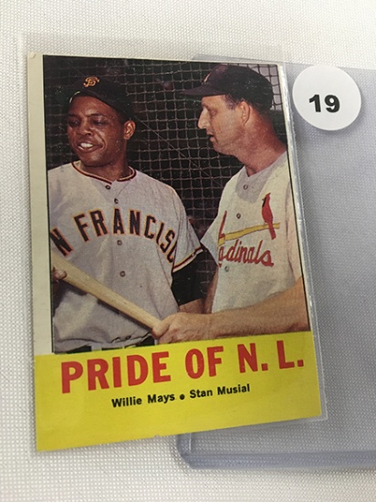 1963 Topps Pride of N.L. #138