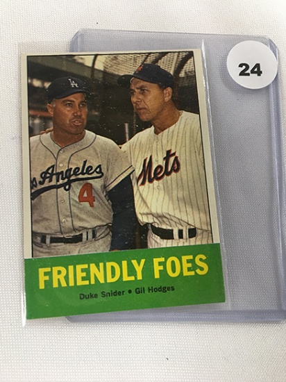 1963 Topps Friendly Foes #68