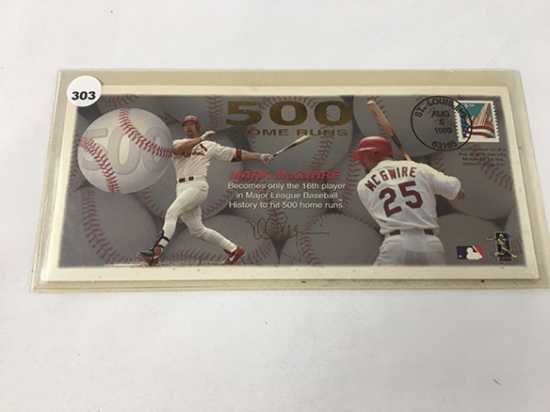 McGwire Commemorative Envelope