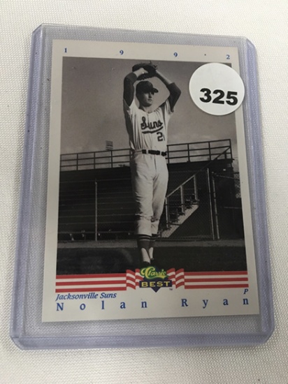 1992 Classic Games, Inc. Nolan Ryan
