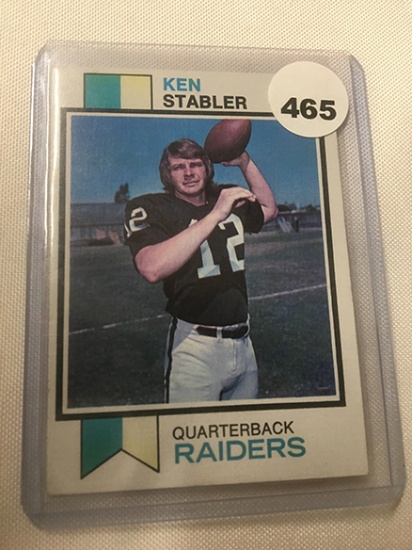1973 Topps Ken Stabler #487