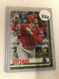 2019 Topps Shohei Ohtani HW16