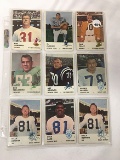 (9) 1961 Fleer #20, 57, 45, 173, 39, 84, 119, 87, 45