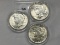 3 X $ 1924 Peace Dollars, UNC