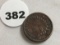 1861 Indian Head cent, AG