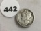 1919-D  Mercury Dime XF