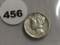 1938  Mercury Dime