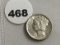 1943  Mercury Dime AU
