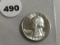 1963 Washington Quarter GEM/BU