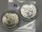 2 X $ 1927 Peace Dollars, UNC