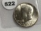 1976-D Kennedy Half GEM, Fresh from BU roll