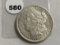 1890-CC MorganDollar AU