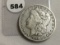 1892 Morgan Dollar VG