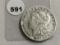 1896-S Morgan Dollar VF